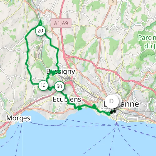 40km map